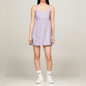 Sunday Best Boho Mini Organic Summer Babydoll Dress, size, L